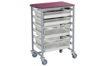 Chariots de stockage modulaire