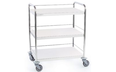 Gueridon 3 plateaux Bord Tombé